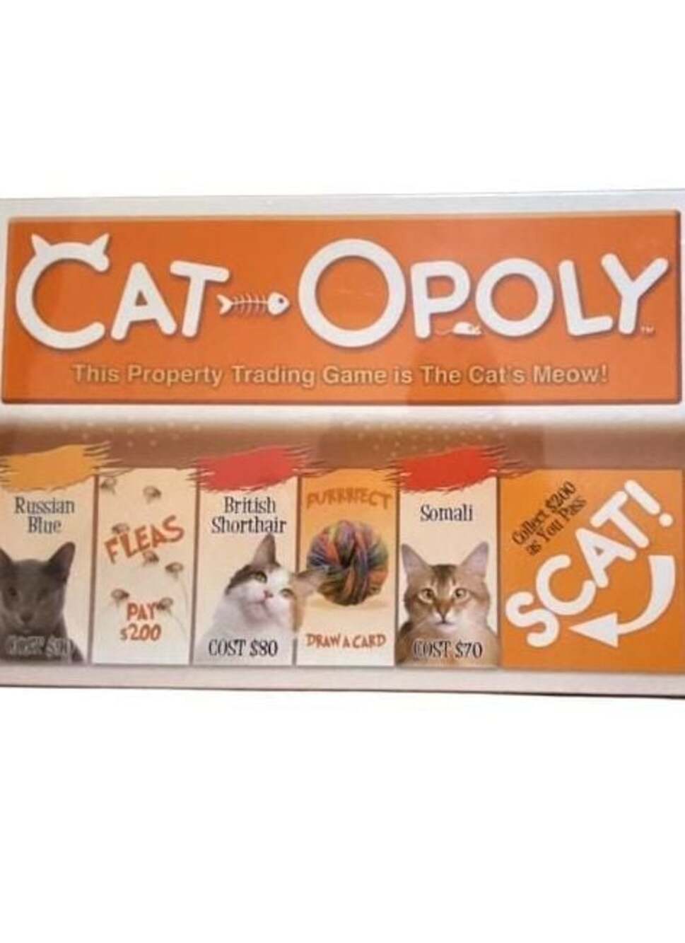 Cat-Opoly "This Property Trading Game is the Cat's Meow!"